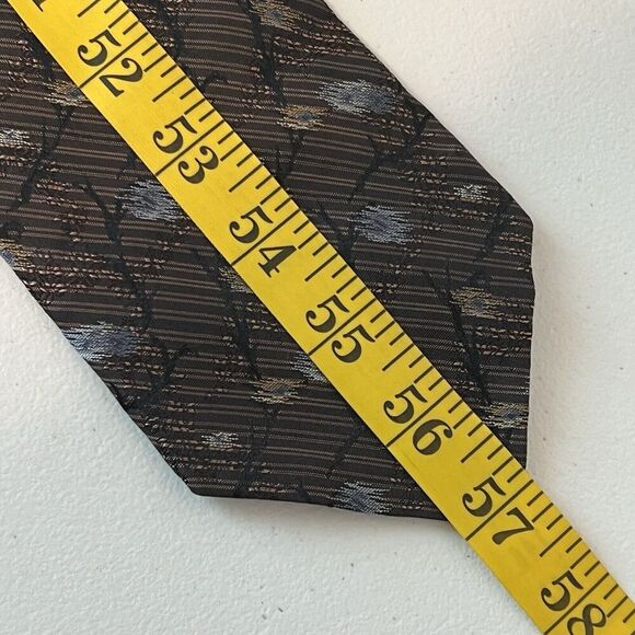 Lot Of Two Christian Dior Men's Ties Polka Dots All Silk - Picture 7 of 13